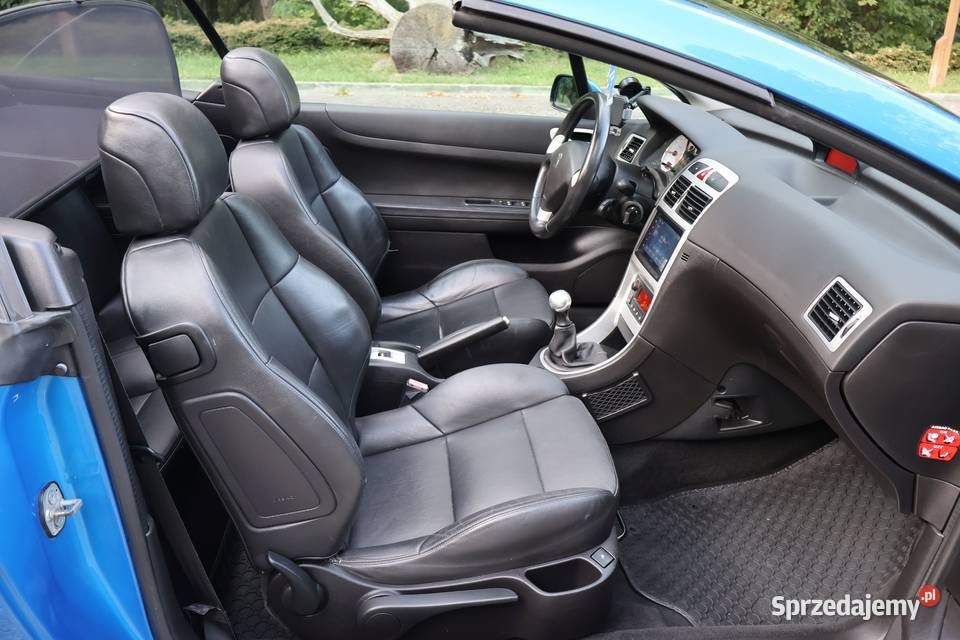 Peugeot 307CC 20 140 SalonDE Bogata Wersja elektryczne szyby