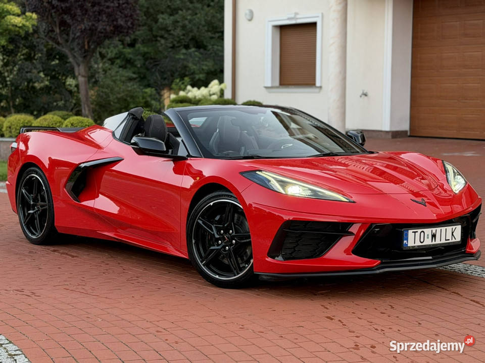 Chevrolet Corvette C8 Stingray 3LT Cabrio 62 V8 wspomaganie kierownicy świętokrzyskie Widełki