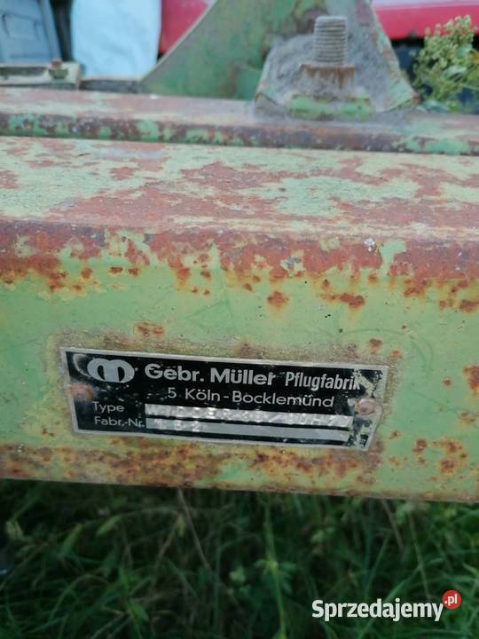 Pług 3 skibowy obrotowy Mller Pługi Skowronno Górne