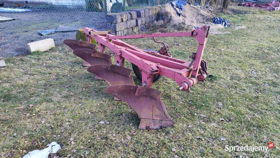 Sprzedam pług rolniczy 4skibowy nieuszkodzony Pozostałe Gostynin