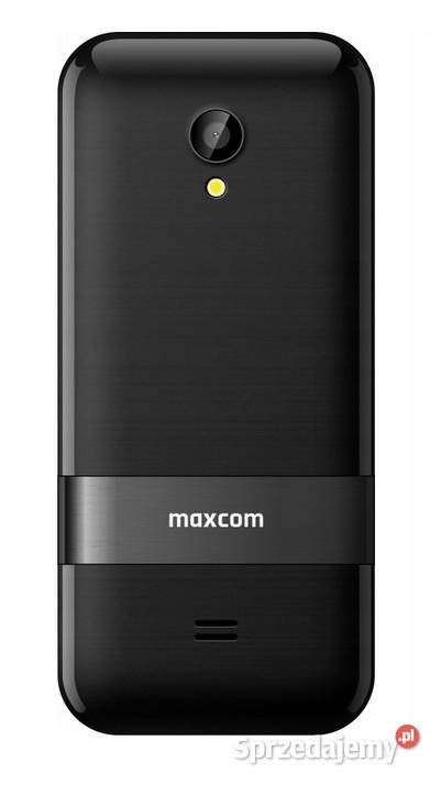 NOWY TELEFON MAXCOM MM334 ELEGANCKI czarny 4G MaxCom mazowieckie Warszawa