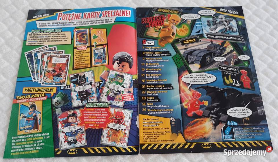 Lego Batman 042019 Blue Ocean Książeczki dzieci Rok wydania 2019