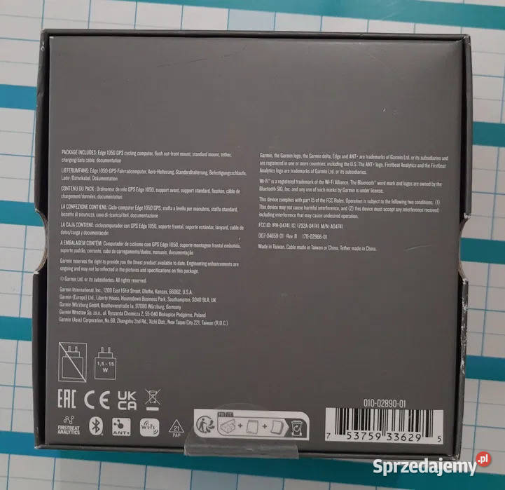 Licznik GPS Rowerowy Garmin Edge 1050 Turka