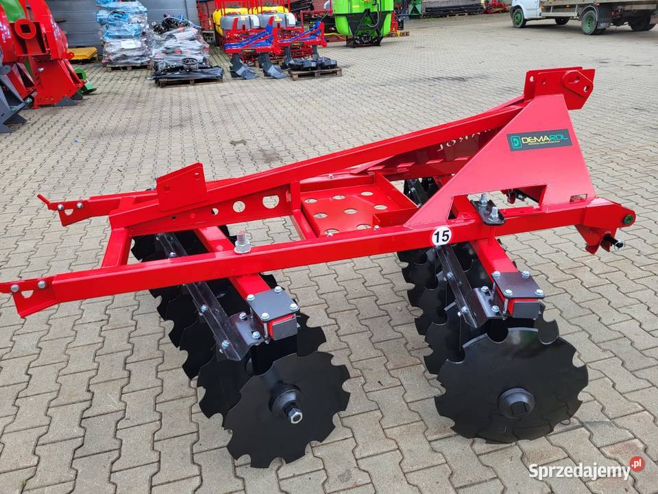 20 m 2x9 DEMAROL Brona talerzowa zaczepy łódzkie Sieradz