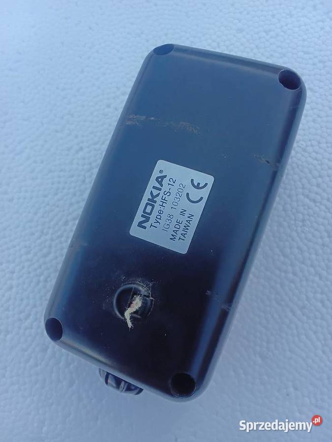 Nokia HFS12 głośnik zestaw głośnomówiacy Zestawy głośnomówiące