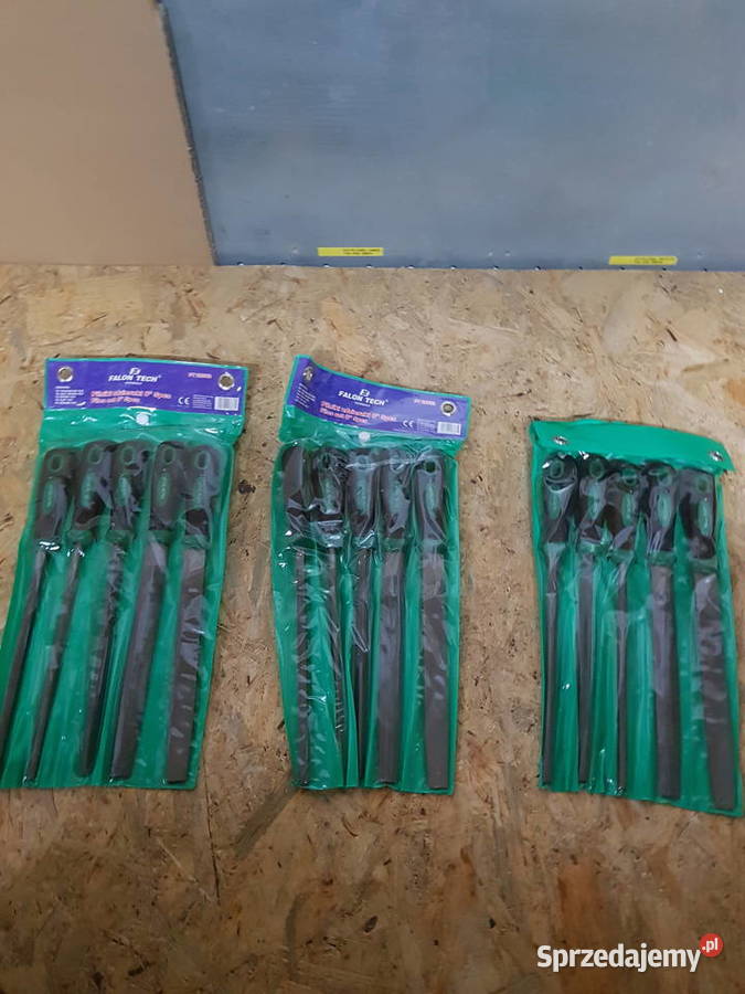 FALON TECH Zestaw pilników zdzieraków 5pcs 8 Ręczne Głogowa