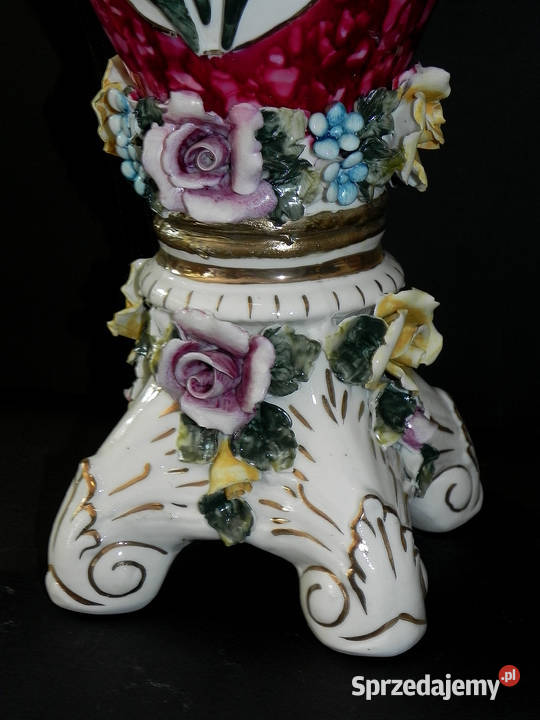 Roceram porcelana Waza Tatiana duża pięknie wielkopolskie Środa Wielkopolska