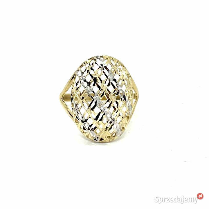 Nowy Złoty Pierścionek Próby 585 329g Rozmiar 25 złoto Elbląg