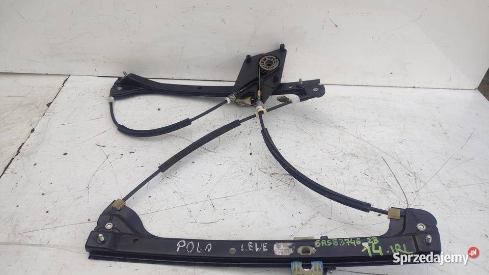 14MECHANIZM PODNOŚNIK SZYBY PRAWYY PRZÓD VW POLO świętokrzyskie Włoszczowa