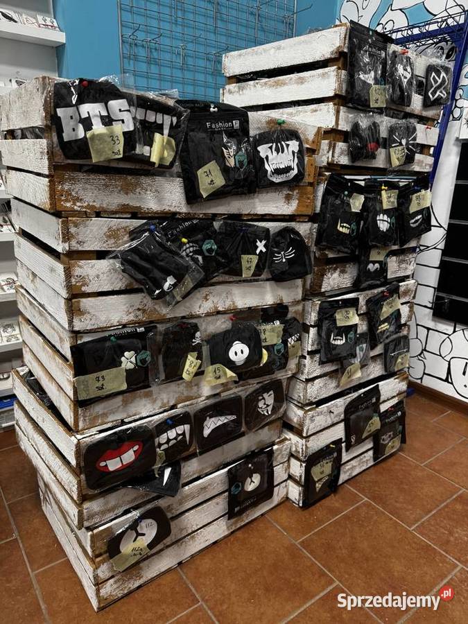 2500 sztuk Masek materiałowych z nadrukiem duża małopolskie Tarnów