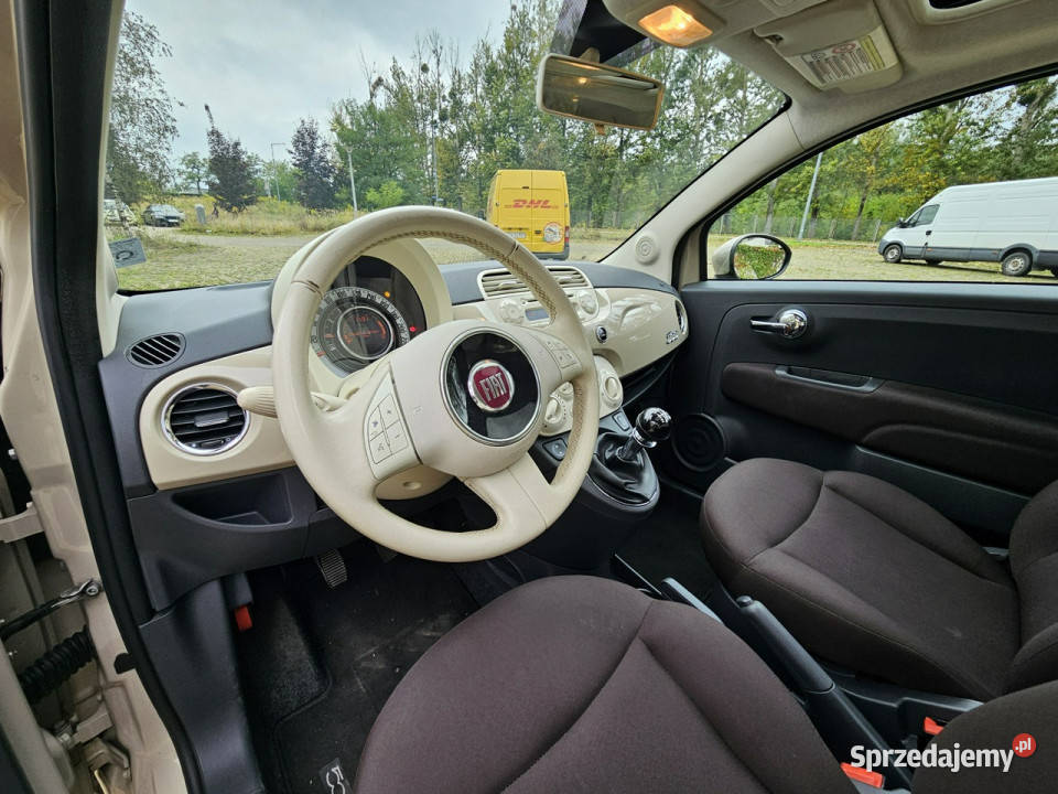 Fiat 500 Szklany dach I 2007 Tarnowskie Góry