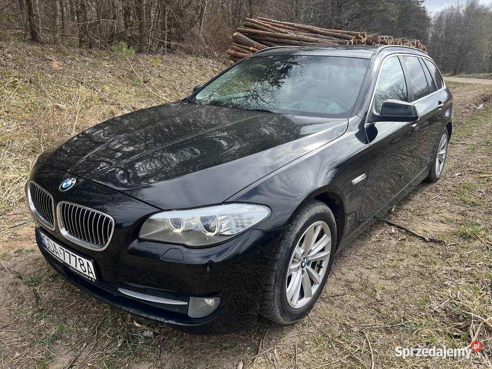 BMW 520d bixenon skóry navi 1 właściciel w czujnik deszczu Kolbudy