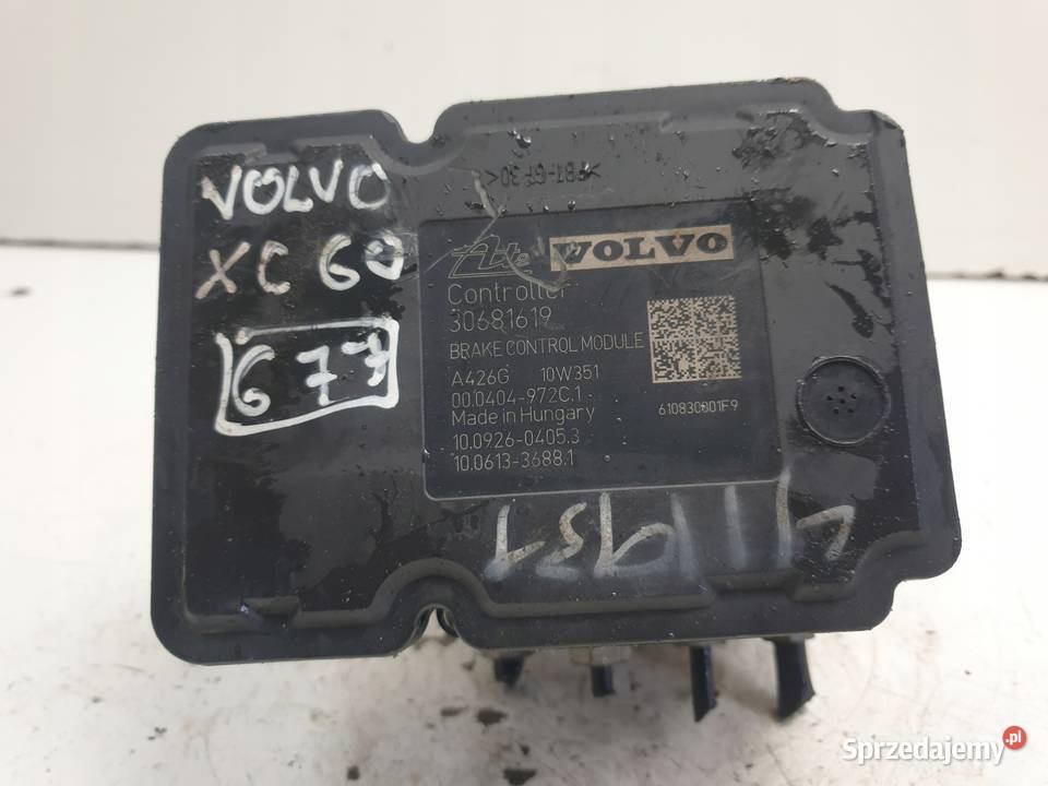 Volvo XC60 POMPA ABS hamulcowa P30681619 osobowe lubelskie Rudka