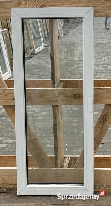 OKNA KacprzaK Witryna 46X108 FIX Używany PCV Siedlce