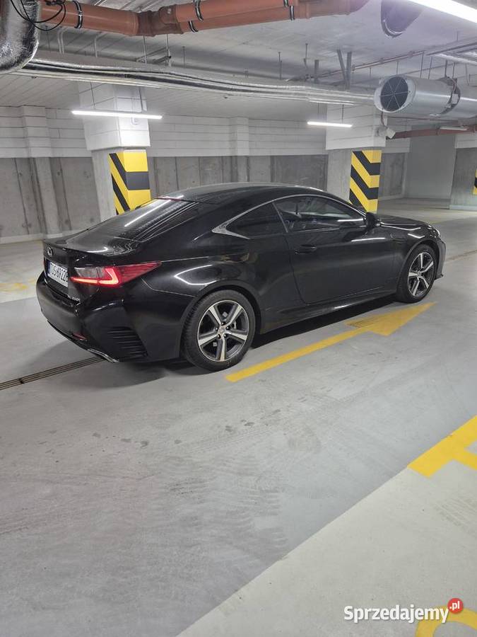 Lexus Rc 20 kupiony w polskim kurtyny powietrzne RC Warszawa