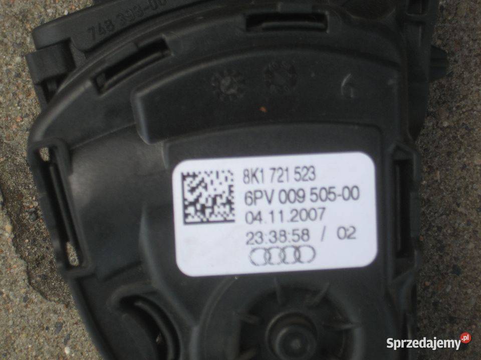 audi a4 b8 18 tfsi potencjometr pedał gazu wielkopolskie