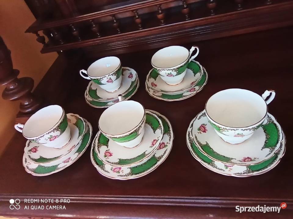 Filiżanka z talerzykiem deserowym Harrowby sprzedam