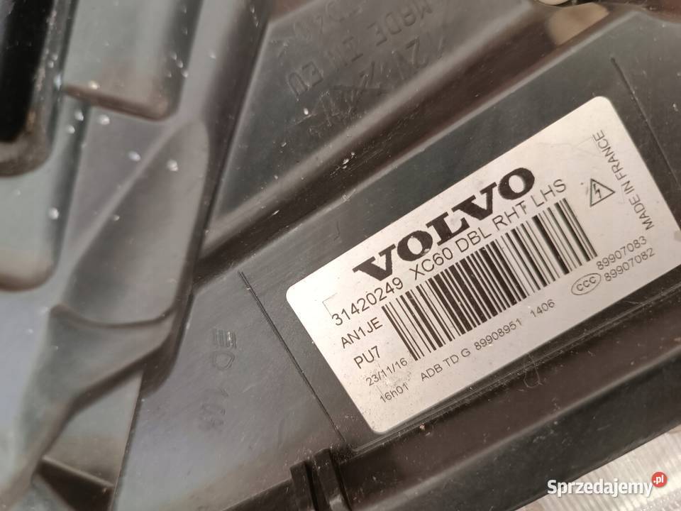 REFLEKTOR LAMPA LEWY PRZÓD EU 31420249 VOLVO Motoryzacja Nowy Tomyśl sprzedam