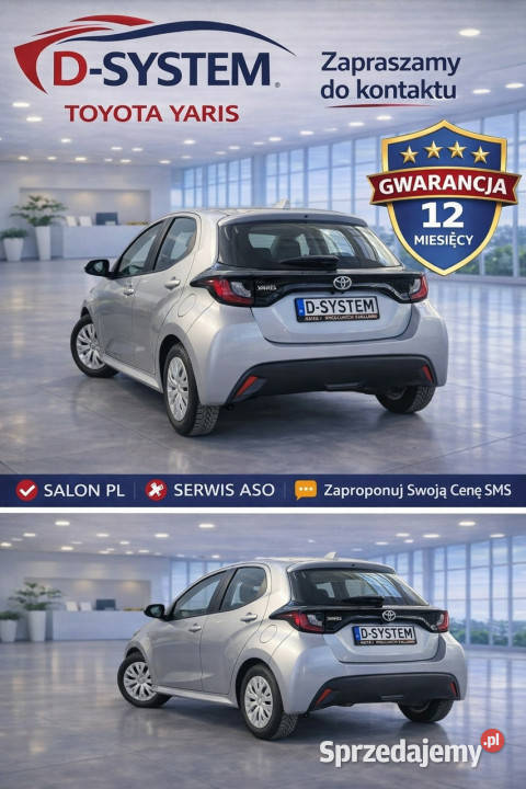 Toyota Yaris 2023 Yaris Salon Polska 1Właściciel Białystok