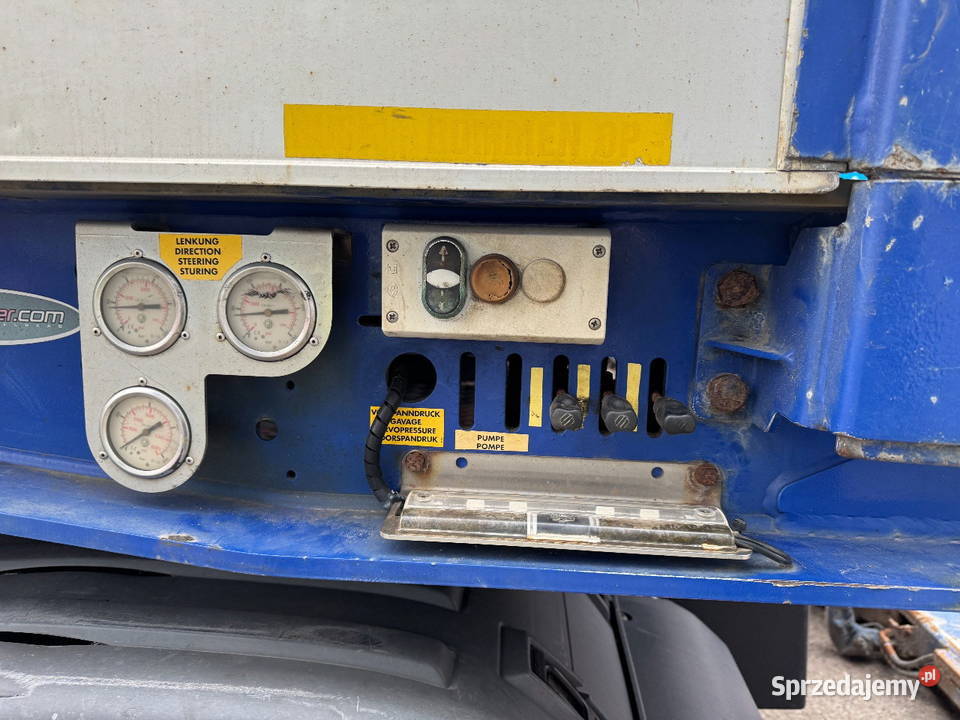 Naczepa do przewozuu maszyn niskopodwoziowa Przyczepy i naczepy Warszawa