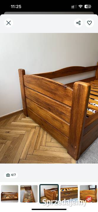 Łóżko drewniane 80x180 Działoszyce