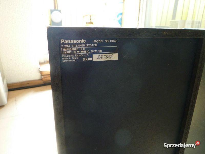 markowe kolumny Panasonic w 100 sprawne Warszawa