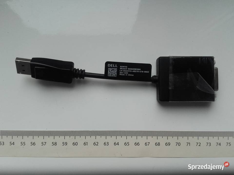 Adapter DELL DPDVI DisplayPort do DVID KKMYD Nie Bydgoszcz