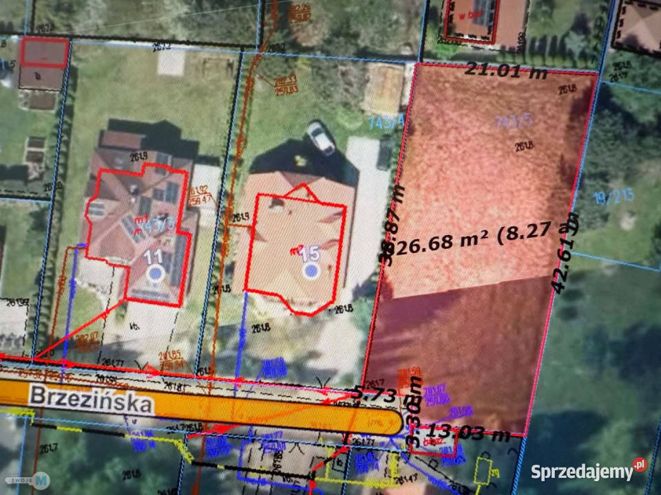Działka Kowala 812m2 świętokrzyskie