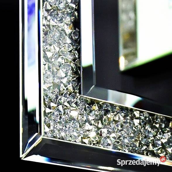 Nowoczesne lustro glamur kryształowe z Nowy Sącz