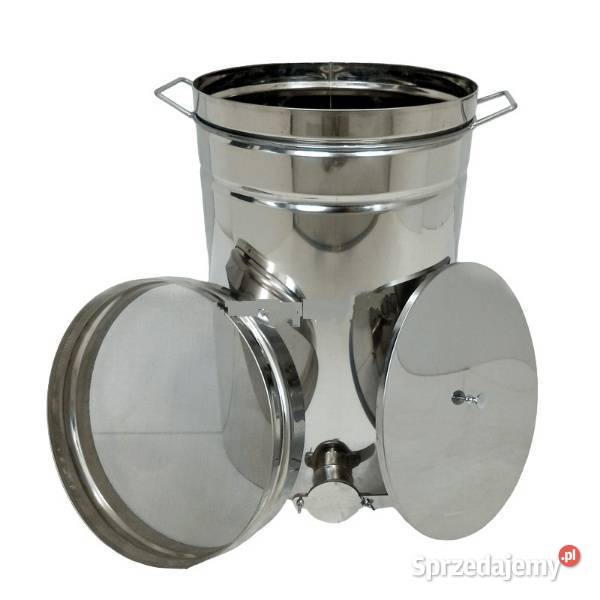 Odstojnik do miodu 35L z sitem stal nierdzewna Pszczelarstwo Posada Jaśliska