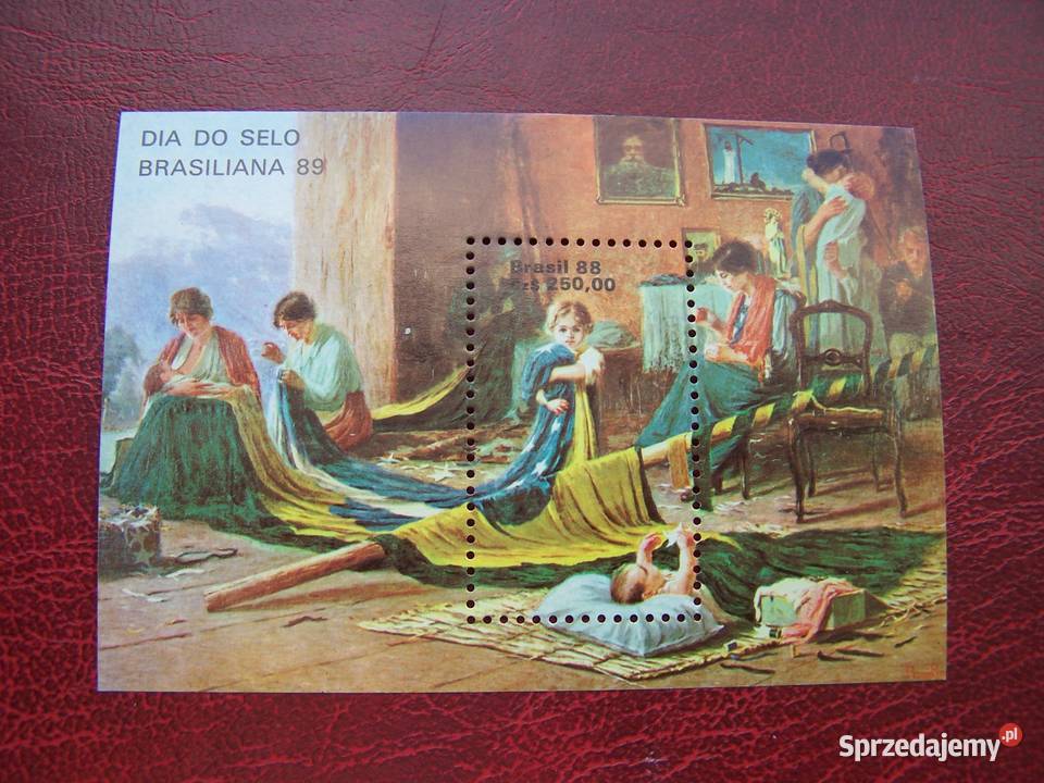 Brazylia 1988 MNH Malarstwo Wystawa BRASILIANA Tychy
