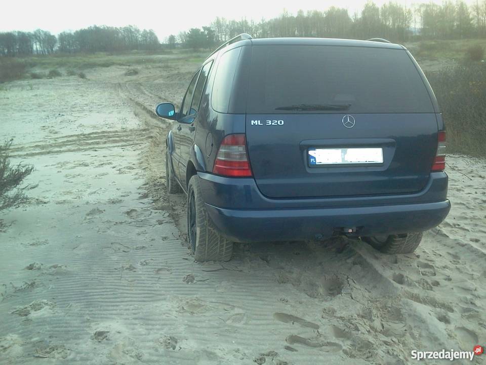 Mercedes Benz ML 320 W163 skórzana tapicerka Koszalin