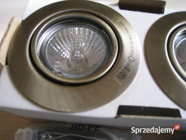 Lampy halogenowe sufitowe 230V 3x50W Philips śląskie Częstochowa sprzedam