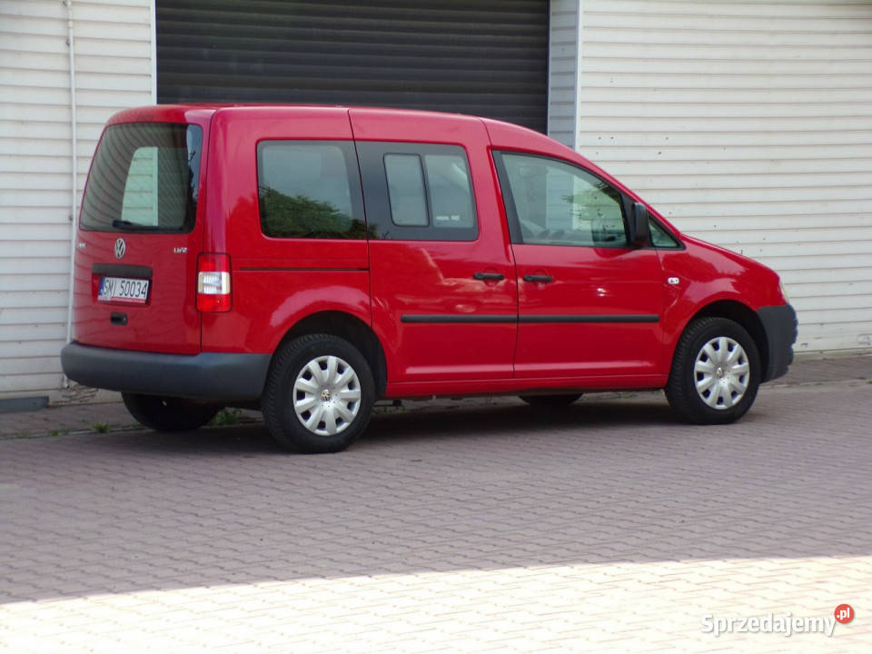 Volkswagen Caddy Klimatronic Gwarancja MPI 2010 czujnik deszczu Motoryzacja śląskie Mikołów