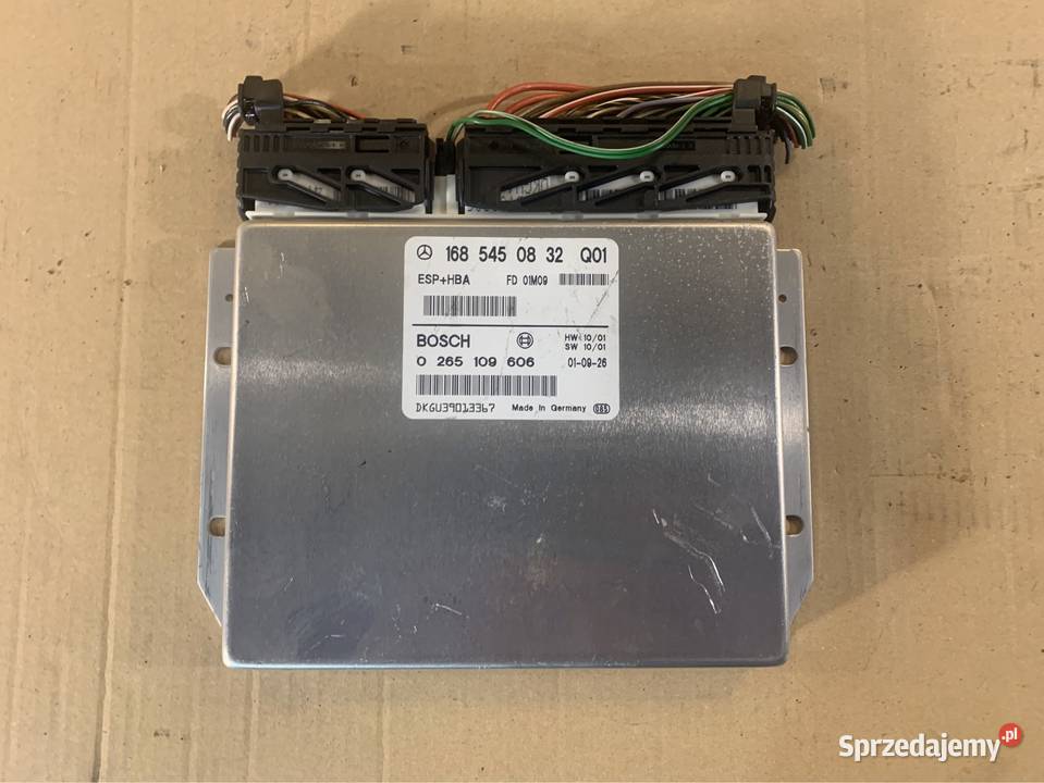 Komputer sterownik silnika 1685450832 mercedes zachodniopomorskie Szczecin sprzedam