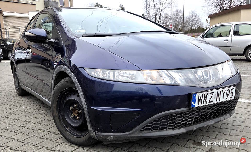 Honda Civic VIII 2007 18 Benzyna LPG 140 Dużym Rok produkcji 2007 Piaseczno