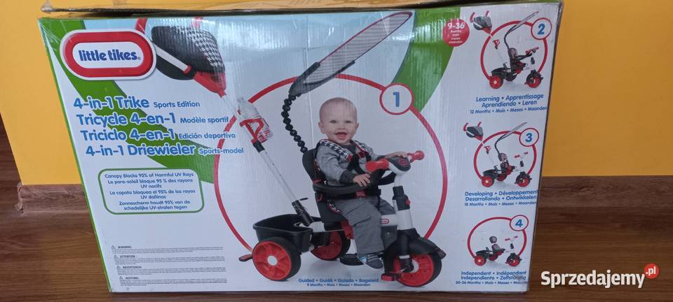 Rowerek Trókołowy 4w1 Little Tikes Kraków Little Tikes Rowerki i pojazdy Wielka Wieś