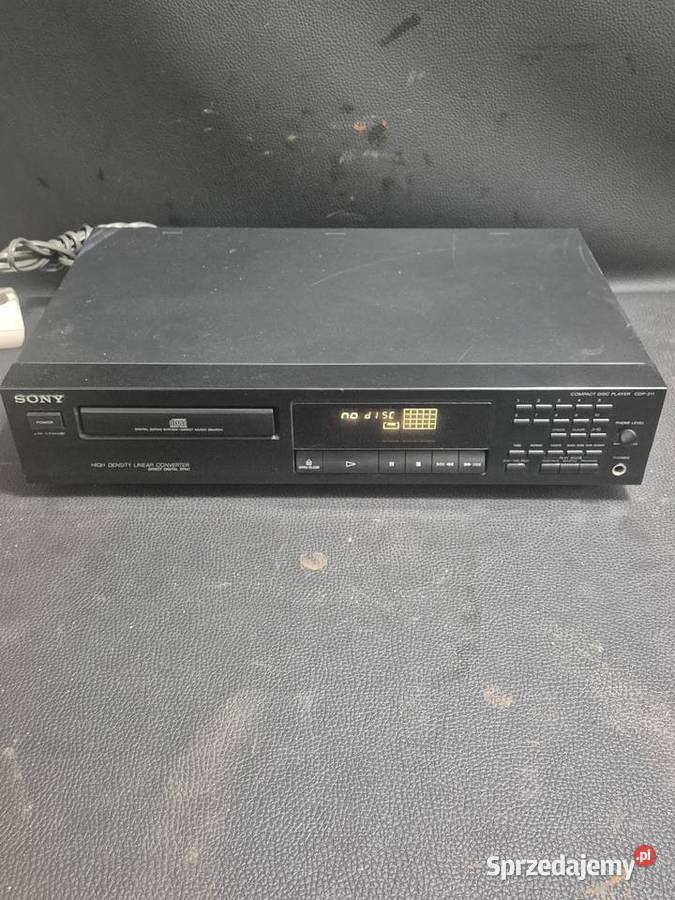 odtwarzacza CD Sony CDP211 Poddębice