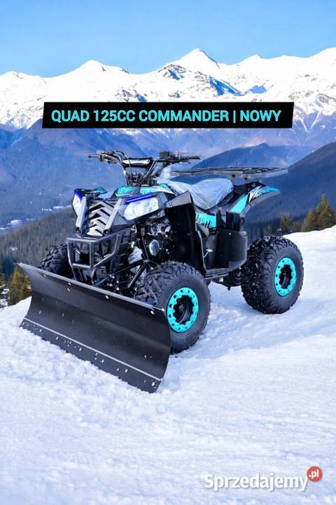 Quad 125cc Commander XXL I NOWY I Led Gwarancja Zwoleń