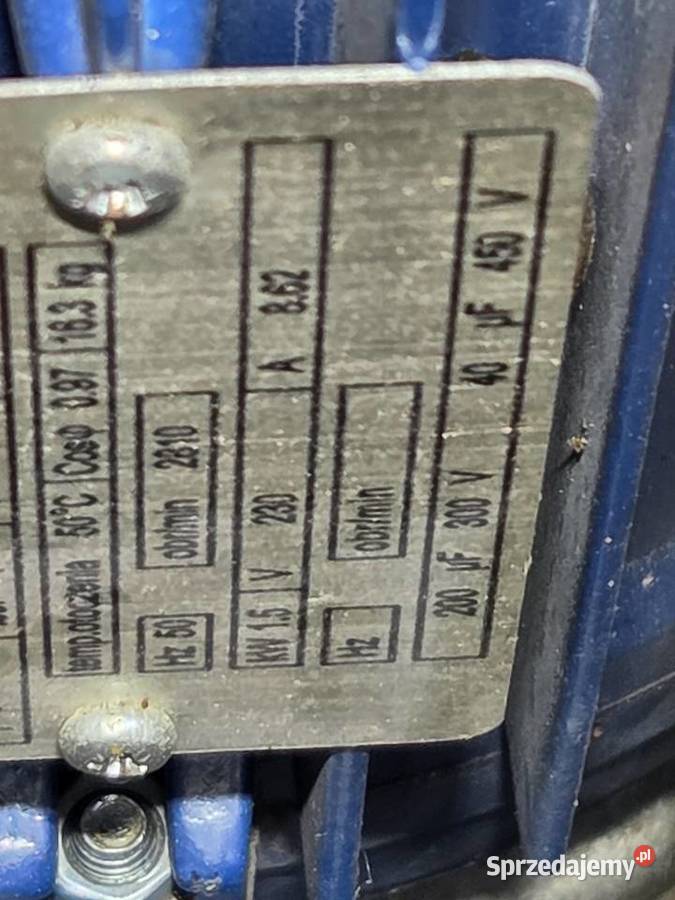 Wentylator osiowy kanałowy 230V 15kW Wrocław
