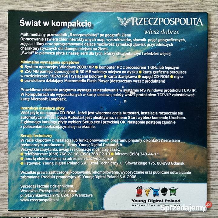 Płyty CD Świat w kompakcie Rrzeczpospolita dokument