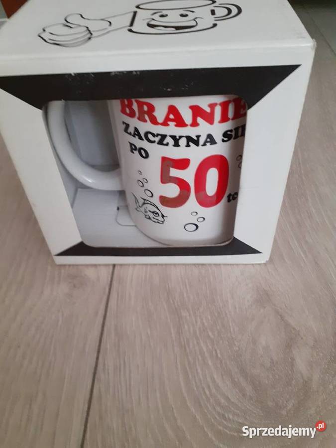 Kubek okolicznosciowy 50 urodziny