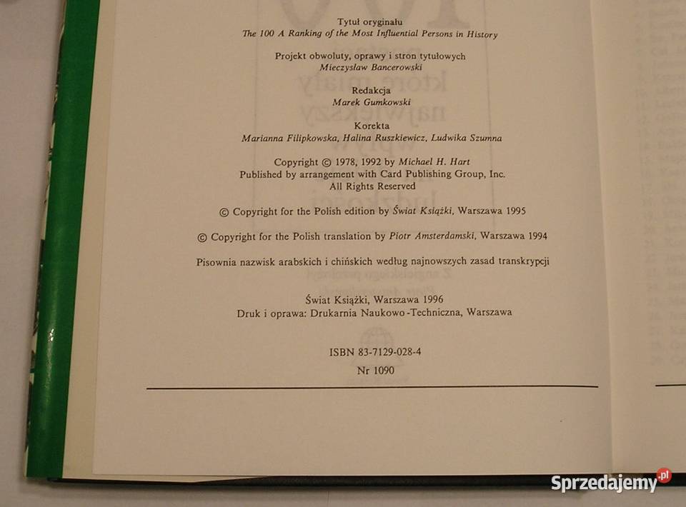 100 POSTACIKTÓRE MIAŁY NAJWIĘKSZY WPŁYW NA Łódź