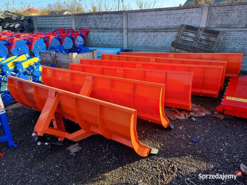 Pług do śniegu do odśnieżania lemiesz Dowóz Krotoszyn