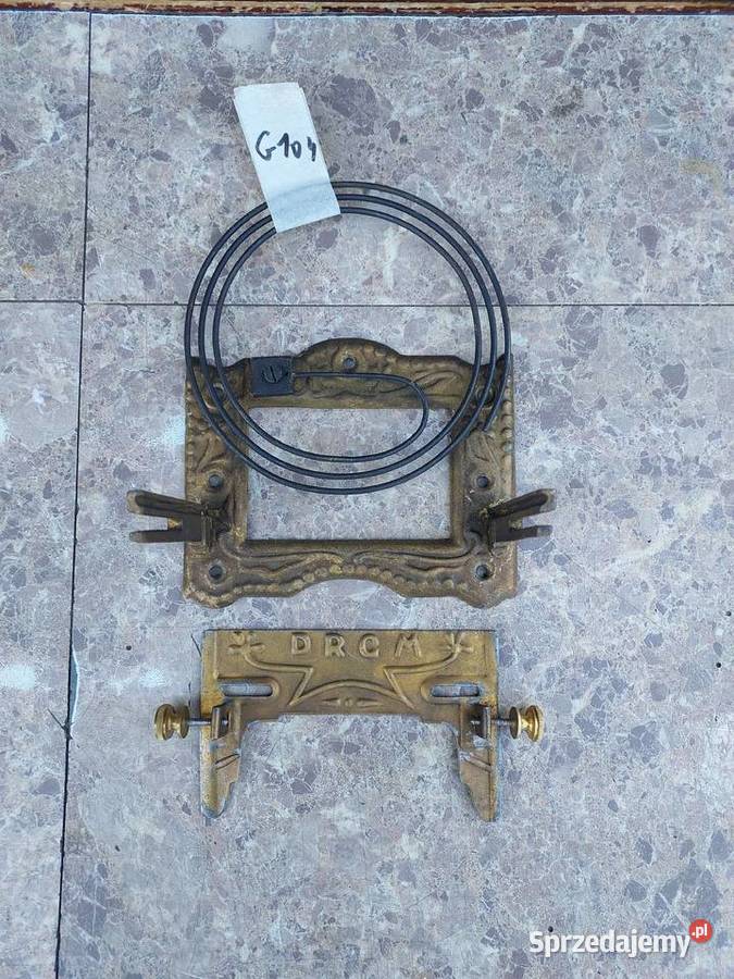 G104 Gong sanki mocowanie mechanizmu zegara pomorskie Tczew