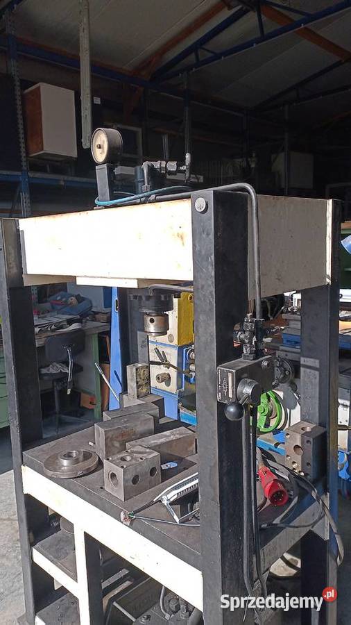 prasa hydrauliczna 80t pompa el Brzesko