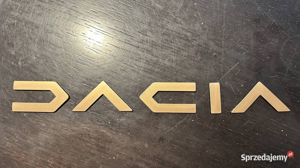 Dacia Sandero III Napis Naklejka Klapy Rok produkcji 2023 Motoryzacja Radziszów