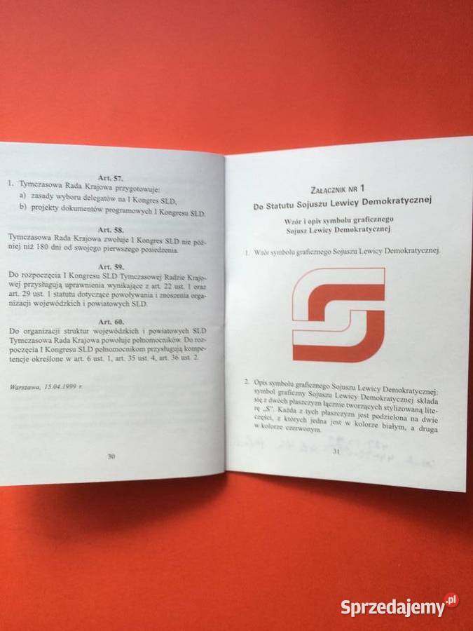 2571 Statut Sojuszu Lewicy Demokratycznej Szczecin