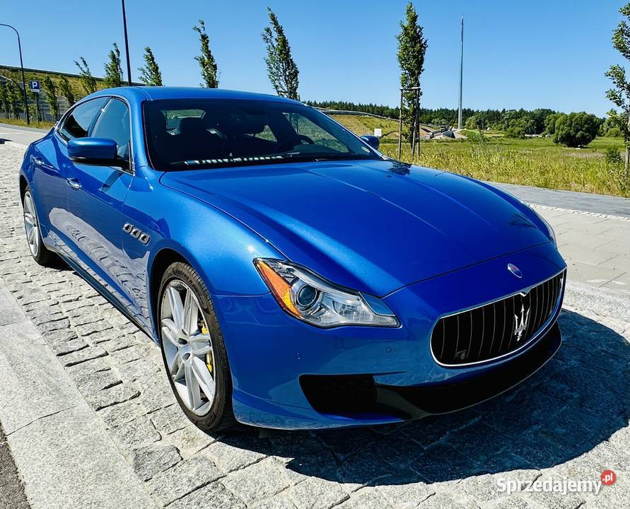 Maserati Quattroporte Q4 30 V6 WYJĄTKOWY kolor mazowieckie sprzedam