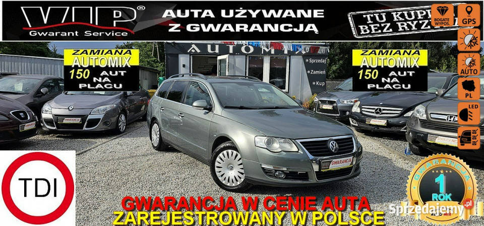 Volkswagen Passat Salon Nowy Rozrząd Zadbany elektrochrom. lusterko wst. Świdnica